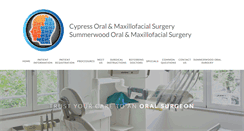 Desktop Screenshot of cypressoralsurgery.com
